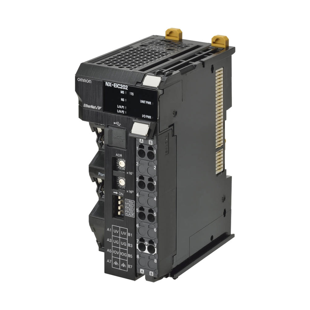 Omron NX-EIC202 EtherNet/IP Coupler for Remote I/O - Aarcee Mittal & Bros
